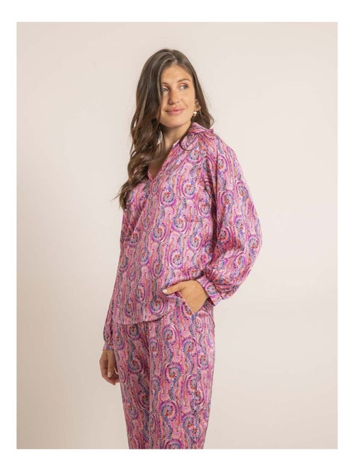 Blouse fluide motifs OGOTA - Kiabi