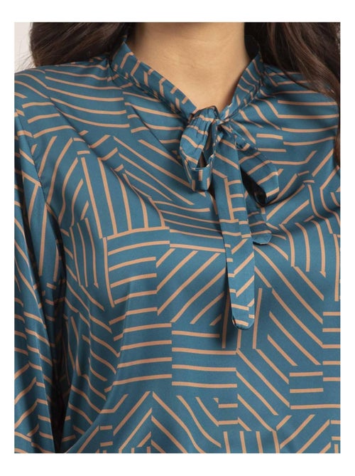 Blouse fluide motifs OZALIA - Kiabi