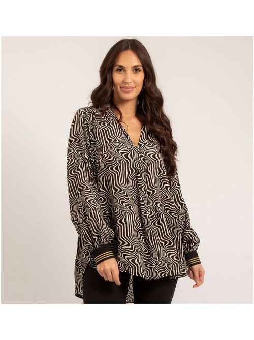 Blouse fluide motifs ozana - Kiabi Blouse fluide motifs ozana - Kiabi