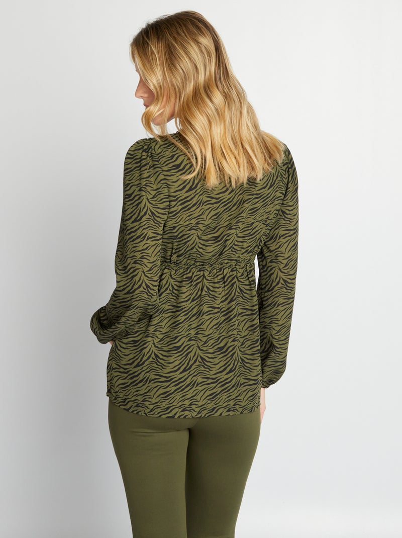Robe Anine Bing Imprimé Zèbre/tigre - Taille M, Couleur Orange - Neuve Avec étiquettes
