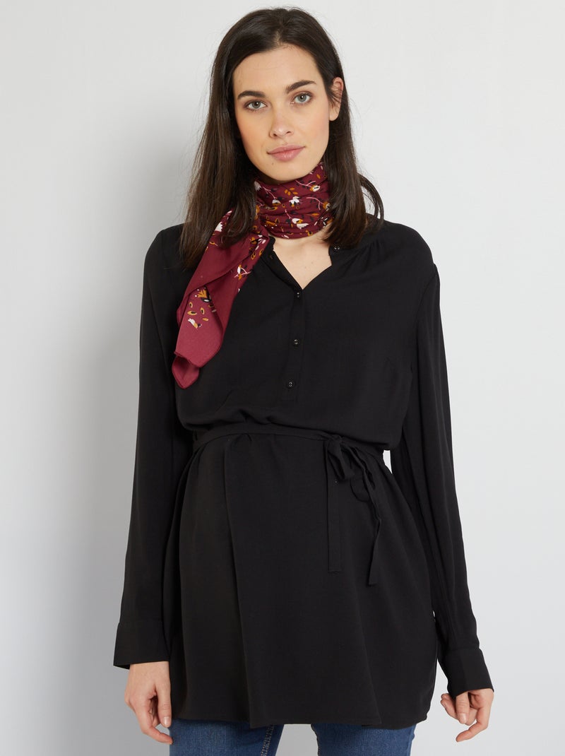Blouse grossesse noir - Kiabi