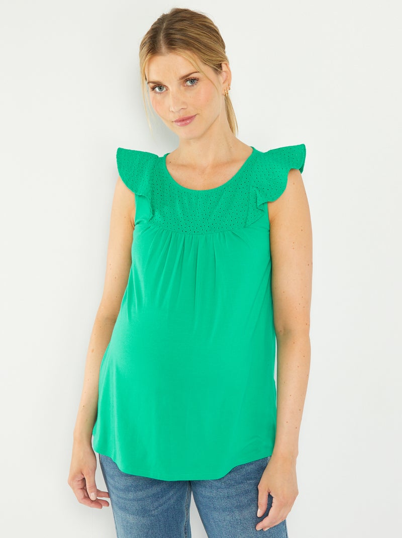 Blouse grossesse Vert - Kiabi