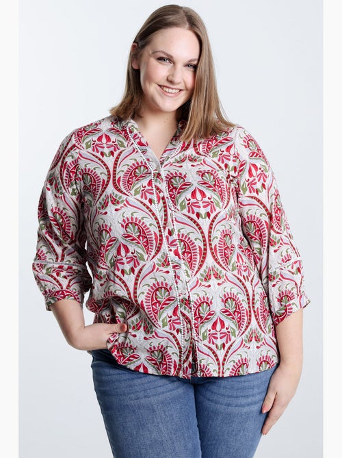 Blouse Imprimé cachemire PAPRIKA - Kiabi