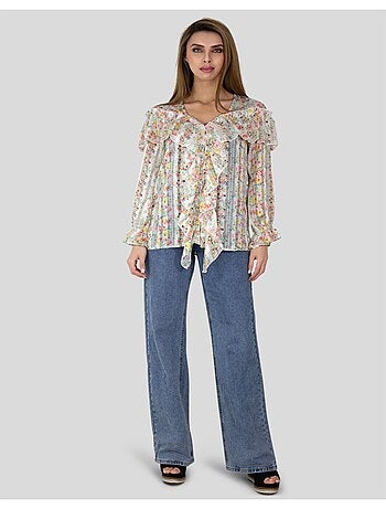 blouse imprimé floral Kebello