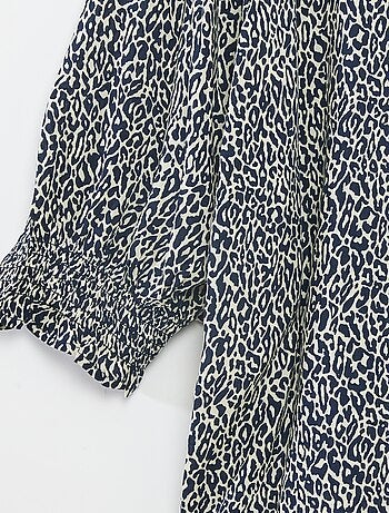 Blouse imprimé léopard 'Only Carmakoma'