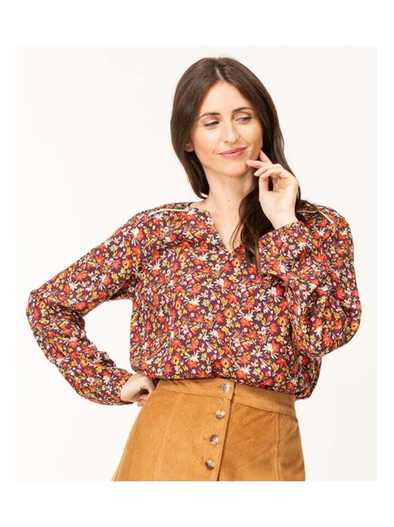 Blouse imprimé rose Femme Rose - Kiabi