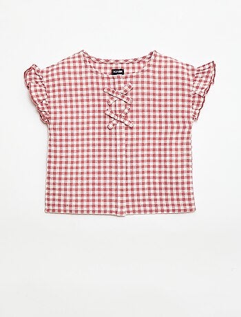 Blouse imprimé 'oiseaux'