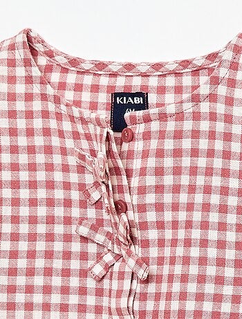 Blouse imprimé 'oiseaux'