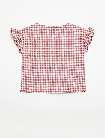 Blouse imprimé 'oiseaux'