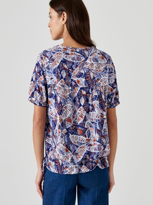 Blouse imprimée blousante - damart - Kiabi Blouse imprimée blousante - damart - Kiabi