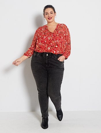 Blouse imprimée cachemire - Kiabi