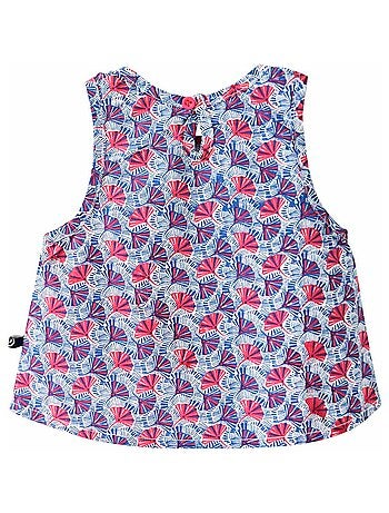 BLOUSE IMPRIMEE HIBISCUS