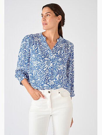 Blouse imprimée manches 3/4 Climatyl - Damart