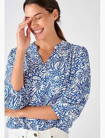 Blouse imprimée manches 3/4 Climatyl - Damart