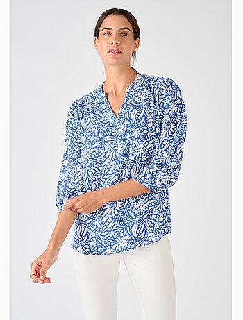 Blouse imprimée manches 3/4 Climatyl - Damart