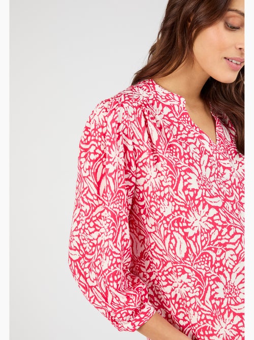 Blouse imprimée manches 3/4 Climatyl - Damart - Kiabi