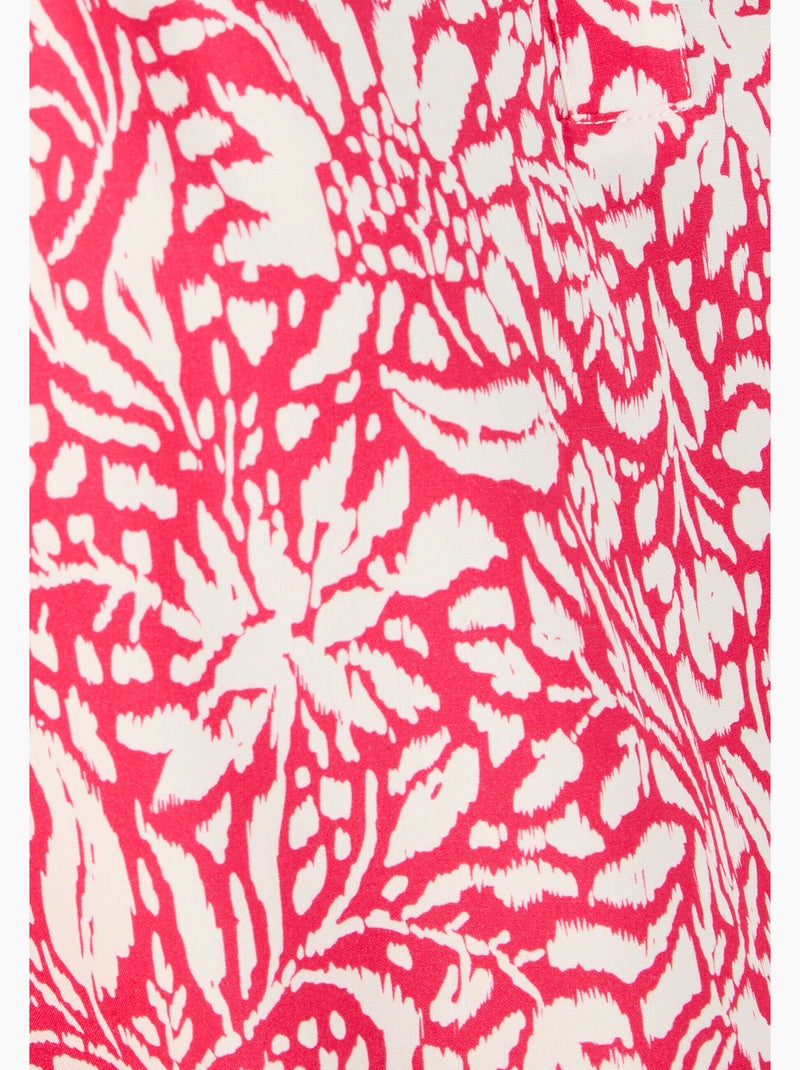 Blouse imprimée manches 3/4 Climatyl - Damart Rose - Kiabi