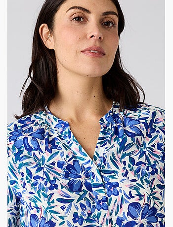 Blouse imprimée manches courtes Climatyl - Damart