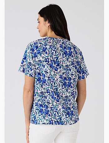 Blouse imprimée manches courtes Climatyl - Damart