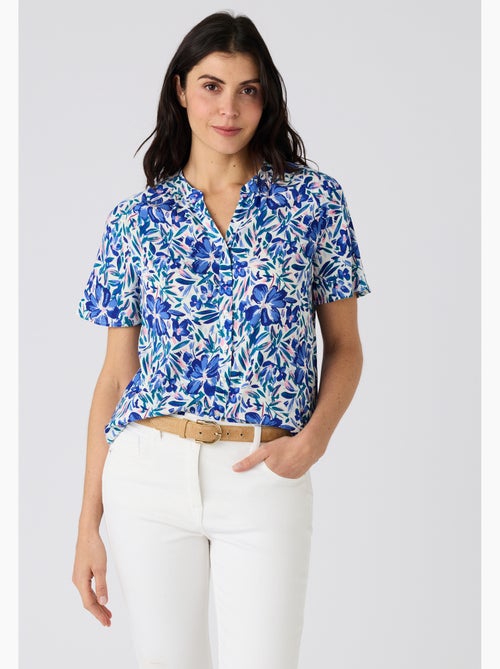 Blouse imprimée manches courtes Climatyl - Damart - Kiabi