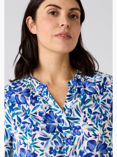Blouse imprimée manches courtes Climatyl - Damart - Kiabi