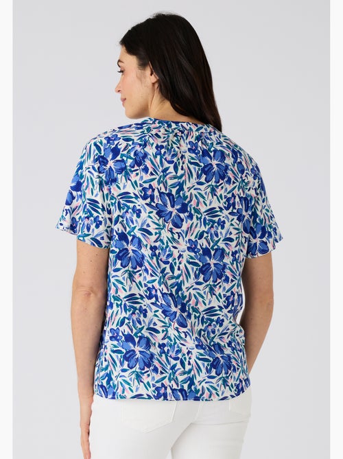 Blouse imprimée manches courtes Climatyl - Damart - Kiabi