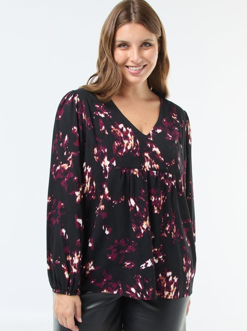 Blouse imprimée 'Only Carmakoma' - Kiabi