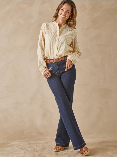 Blouse incrustations broderie anglaise - DAXON - Kiabi Blouse incrustations broderie anglaise - DAXON - Kiabi