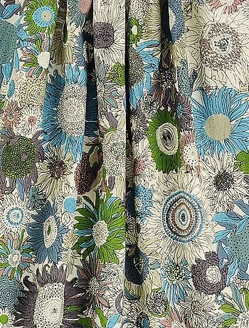 Blouse Intersaison Fleurie Col Smocks CHIMENE - La Faute à Voltaire