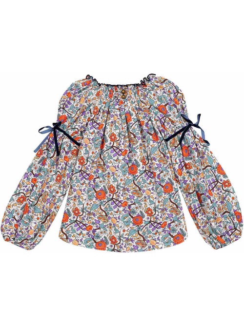 Blouse Intersaison Fleurie Liberty CHIMENE - La Faute à Voltaire - Kiabi Blouse Intersaison Fleurie Liberty CHIMENE - La Faute à Voltaire - Kiabi
