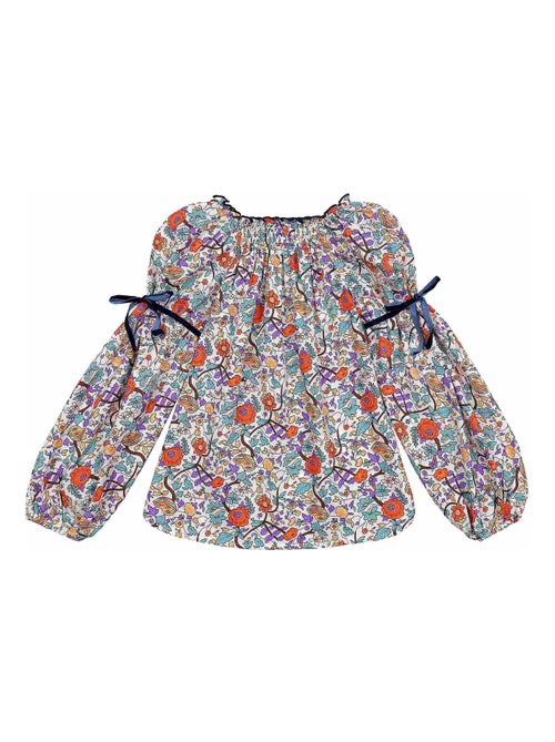 Blouse Intersaison Fleurie Liberty CHIMENE - La Faute à Voltaire - Kiabi Blouse Intersaison Fleurie Liberty CHIMENE - La Faute à Voltaire - Kiabi