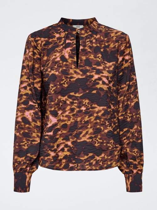 Blouse 'JDY' imprimé peau de bête - Kiabi
