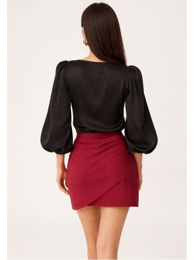 Blouse Kebello Noir Noir - Kiabi