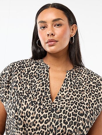 Blouse légère à manches courtes