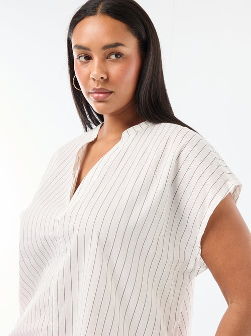 Blouse légère à manches courtes - Kiabi