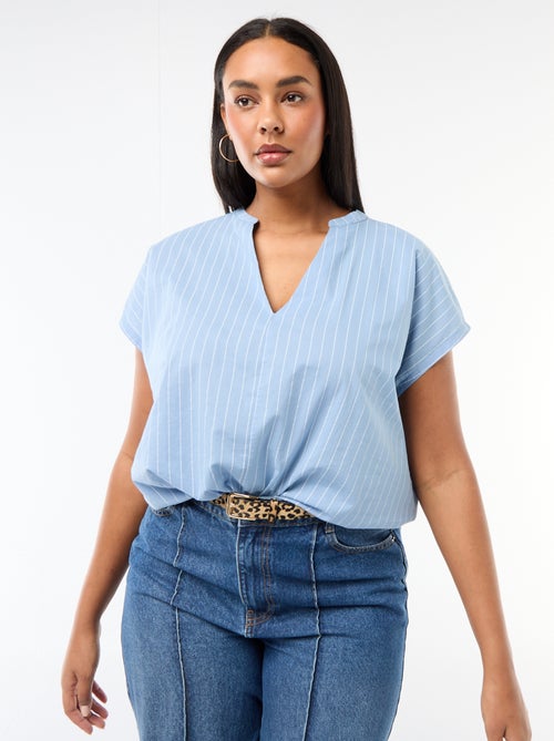 Blouse légère à manches courtes - Kiabi