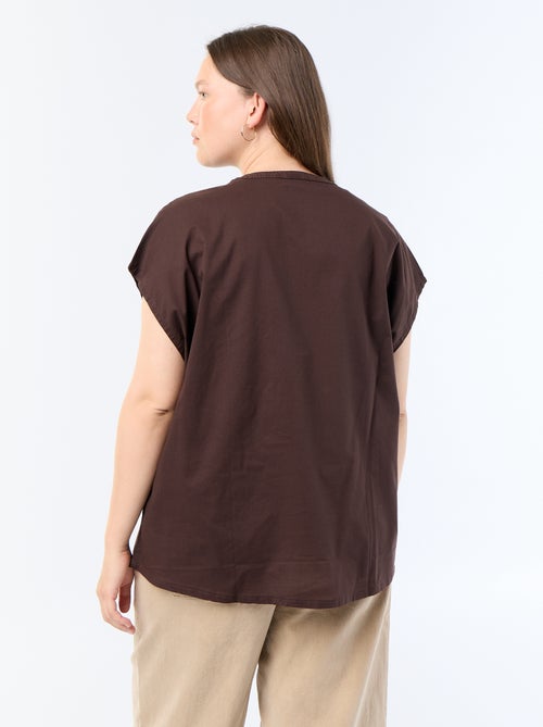 Blouse légère à manches courtes - Kiabi