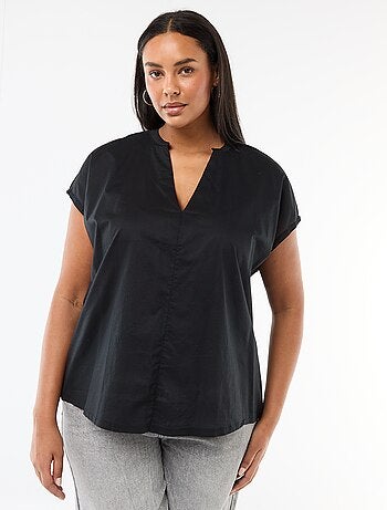 Blouse légère à manches courtes