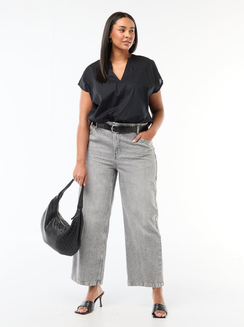 Blouse légère à manches courtes - Kiabi