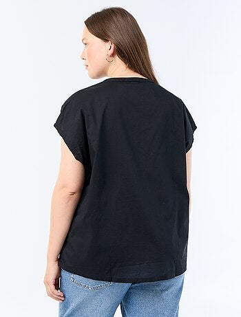 Blouse légère à manches courtes