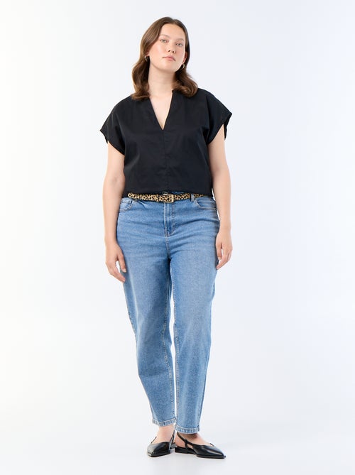Blouse légère à manches courtes - Kiabi