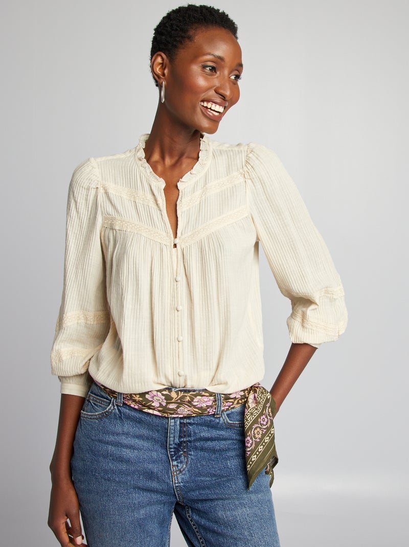 Chemisier Chemise Longue Beige Robe Beige Shein Robe Chemisier