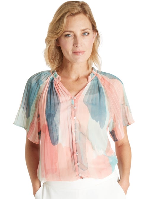 Blouse légère manches papillon - DAXON - Kiabi