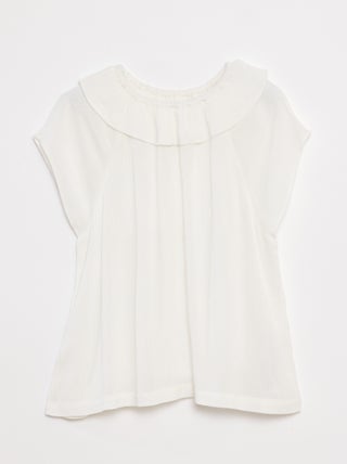 Blouse légère sans manches unie