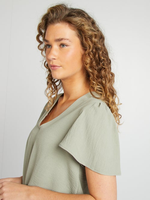 Blouse légère volante - Kiabi