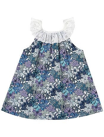 Blouse Fleurie Liberty Été Col 2-en-1 AURORE - La Faute à Voltaire