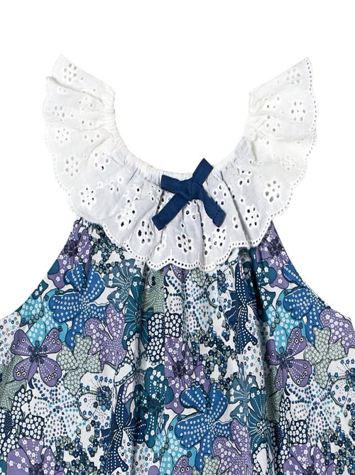 Blouse Liberty     et   col 2-en-1  AURORE - 'LA FAUTE A VOLTAIRE' - Kiabi