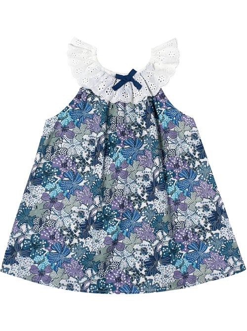 Blouse Liberty     et   col 2-en-1  AURORE - 'LA FAUTE A VOLTAIRE' - Kiabi