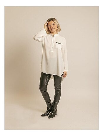 Blouse longue OCELLINA
