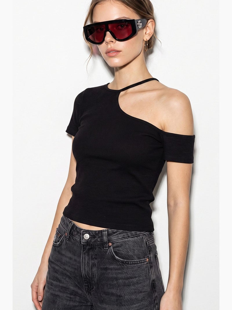 Blouse lucci Noir - Kiabi